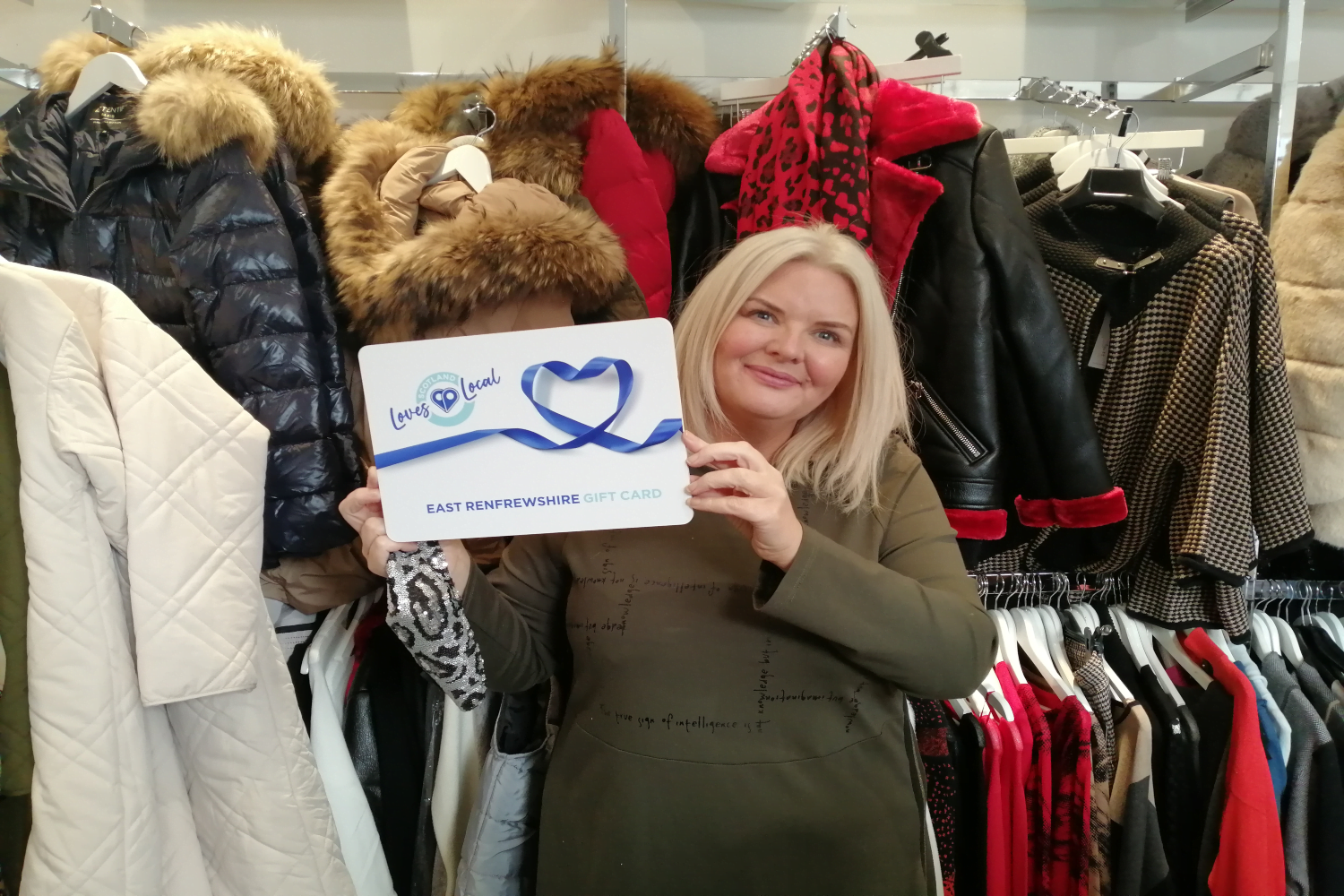 The East Renfrewshire Gift Card: Kate’s Boutique