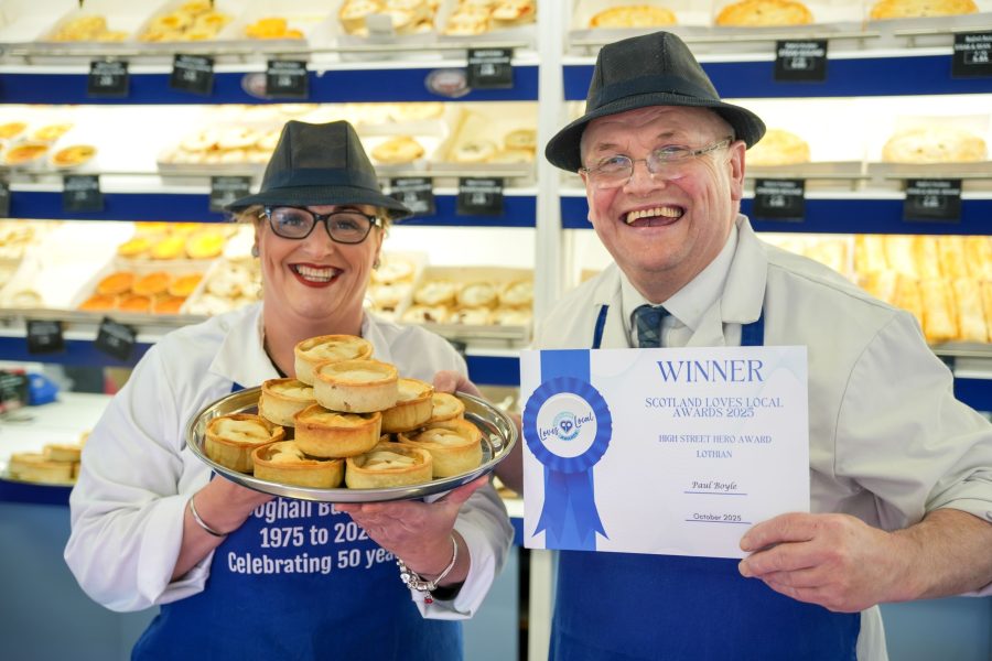 Boghall Butchers - Paul Boyle and daughter Mariesha